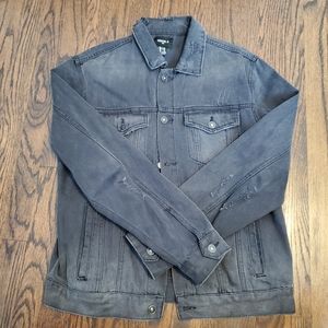 Forever 21 Distressed Denim Jacket